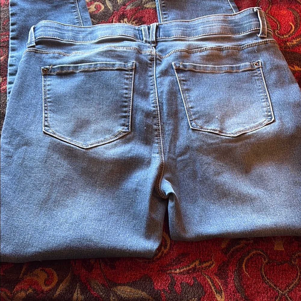 Curve Appeal Women's Blue Jeans EUC Sz 14 - Picture 10 of 11